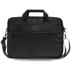 BMW Carbon Pockets & Metal Logo Laptop Backpack 16 inch Black