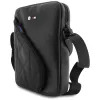 BMW Carbon Pockets & Metal Logo Case Black für iPhone X/XS