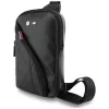 BMW CarbonPocket & Metal Logo Crossbody Phone Bag Black