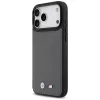 BMW M Quilted Logo MagSafe Case für iPhone 17 Pro Max Anthrazit