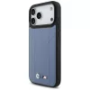 BMW M Quilted Logo MagSafe Case für iPhone 17 Pro Max Blau