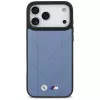 BMW M Quilted Logo MagSafe Case für iPhone 17 Pro Max Blau