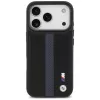 BMW M Perforated Stripe Logo MagSafe Case für iPhone 17 Pro Blau