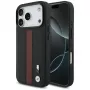 BMW M Perforated Stripe Logo MagSafe Case für iPhone 17 Pro Rot