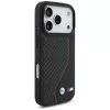 BMW M Carbon Line & Logo MagSafe Case für Apple iPhone 17 Pro Rot