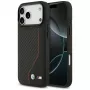 BMW M Carbon Line & Logo MagSafe Case für iPhone 17 Pro Max Rot
