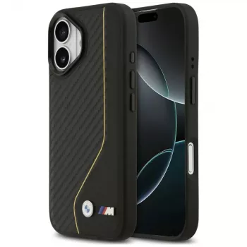 BMW M Carbon Line & Logo MagSafe Case für iPhone 17 Gelb