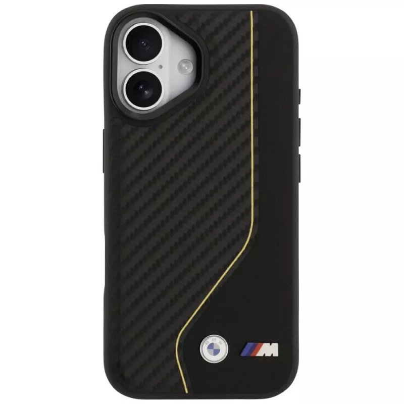 BMW M Carbon Line & Logo MagSafe Case für iPhone 17 Gelb