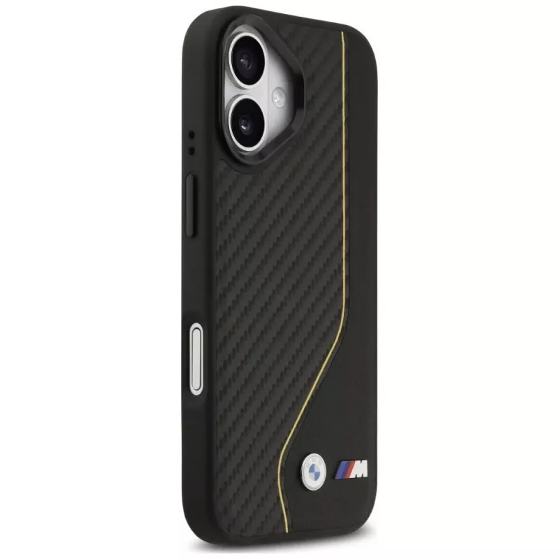 BMW M Carbon Line & Logo MagSafe Case für iPhone 17 Gelb