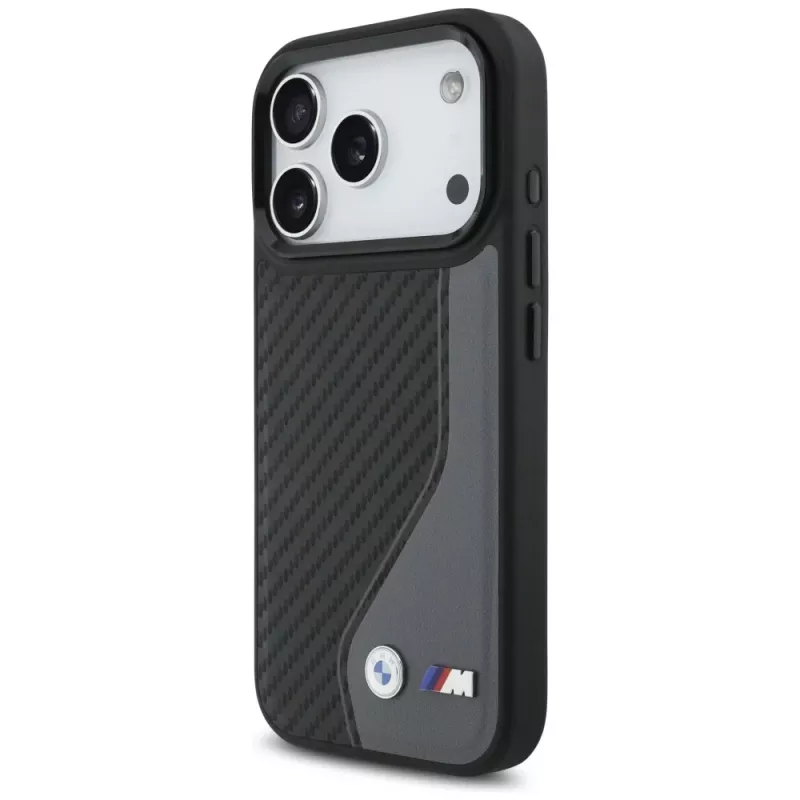 BMW M Carbon Logo MagSafe Case für iPhone 17 Pro Anthrazit