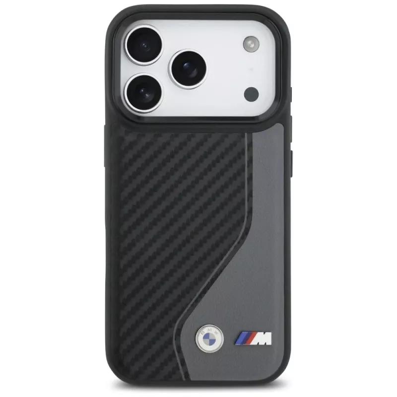 BMW M Carbon Logo MagSafe Case für iPhone 17 Pro Anthrazit