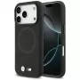 BMW M FW Metal Logo MagSafe Case für Apple iPhone 17 Pro Schwarz