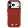 BMW M Series Metal Logo MagSafe Back Cover für Apple iPhone 17 Pro, Rot