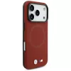 BMW M Series Metal Logo MagSafe Back Cover für Apple iPhone 17 Pro, Rot