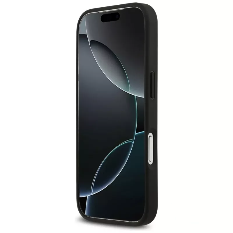 BMW M Kevlar Lines & Logo MagSafe Case für iPhone 17 Pro Schwarz