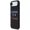 BMW M Silicon Horizontal Line MagSafe Case für iPhone Air Schwarz