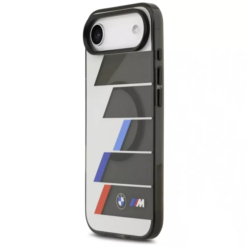 BMW M IML Metal Buttons Tricolor Lines MagSafe Case for iPhone Air, Anthracite