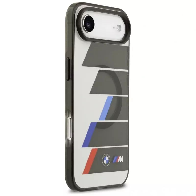 BMW M IML Metal Buttons Tricolor Lines MagSafe Case for iPhone Air, Anthracite