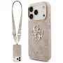 Guess 4G Big Classic Logo Big Strap Metal Buttons Case für Apple iPhone 17 Pro Pink