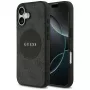 Guess 4G Circle Classic Logo MagSafe Case für iPhone 17 (Schwarz)