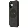 Guess 4G Circle Classic Logo MagSafe Case für iPhone 17 (Schwarz)