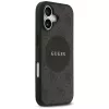Guess 4G Circle Classic Logo MagSafe Case für iPhone 17 (Schwarz)