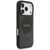 Guess 4G Circle Classic Logo MagSafe Case für iPhone 17 Pro (Schwarz)