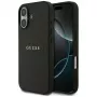 Guess Grained Ring MagSafe Case für iPhone 17 - Schwarz
