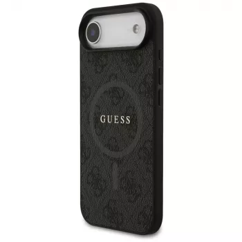 Guess 4G Ring Classic Logo MagSafe Case für iPhone Air, Schwarz