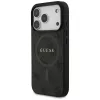 Guess 4G Ring Classic Logo MagSafe Case für iPhone 17 Pro (Schwarz)