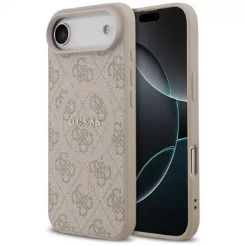 Guess 4G Ring Classic Logo MagSafe Case für iPhone Air Pink