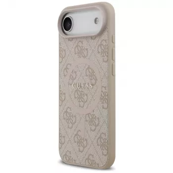 Guess 4G Ring Classic Logo MagSafe Case für iPhone Air Pink