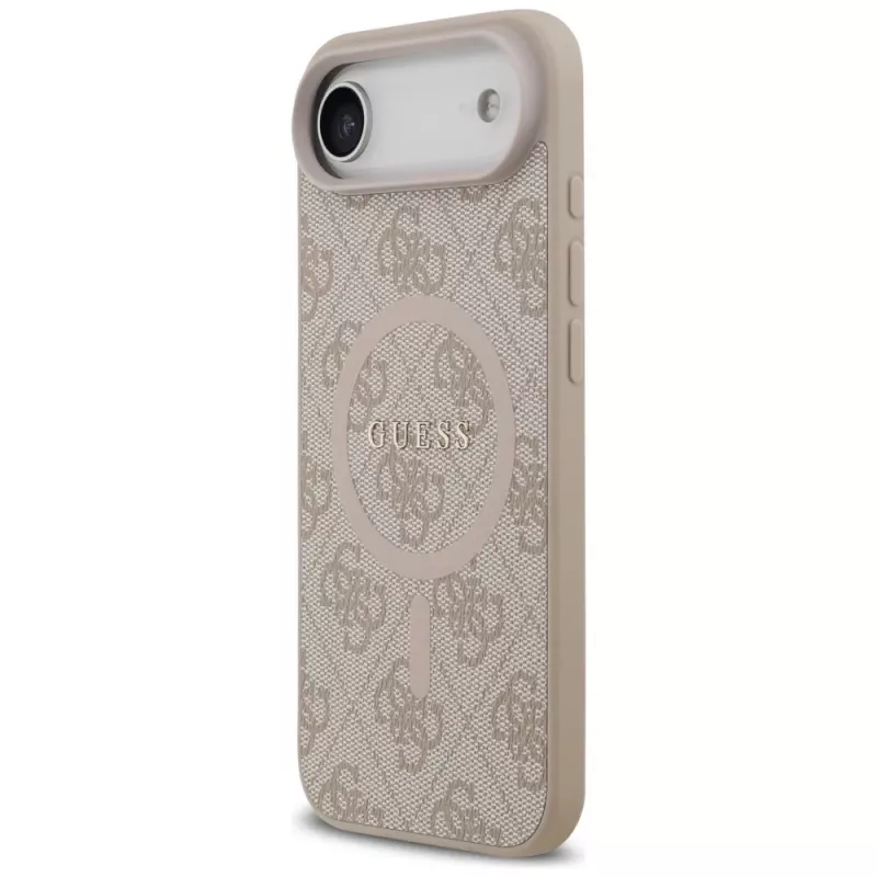 Guess 4G Ring Classic Logo MagSafe Case für iPhone Air Pink