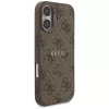 Guess 4G Ring Classic Logo MagSafe Case für iPhone 17 - Braun