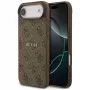 Guess 4G Ring Classic Logo MagSafe Case für iPhone Air Braun