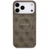 Guess 4G Ring Classic Logo MagSafe Case für iPhone 17 Pro Max (Braun)