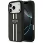 Guess 4G Printed Stripes MagSafe Case für iPhone 17 Pro (Schwarz)