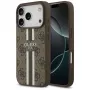 Guess 4G Printed Stripes MagSafe Case für Apple iPhone 17 Pro - Braun