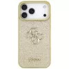 Guess Fixed Glitter Big 4G Case für iPhone 17 Pro Max (Gold)