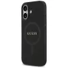 Guess Saffiano Classic Logo MagSafe Case für iPhone 17 Schwarz