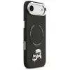 KARL LAGERFELD Karl & Choupette Pins MagSafe Case für iPhone Air, Schwarz