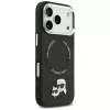 KARL LAGERFELD Karl & Choupette Pins MagSafe Case für Apple iPhone 17 Pro - Schwarz