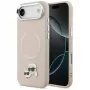 KARL LAGERFELD Karl & Choupette Pins MagSafe Case für iPhone Air Pink