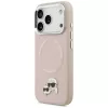 Karl Lagerfeld Karl & Choupette Pins MagSafe Case für iPhone 17 Pro Pink
