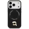KARL LAGERFELD Karl Pin MagSafe Case für Apple iPhone 17 Pro - Schwarz