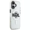 KARL LAGERFELD IML Karl Sketch Logo MagSafe Case für Apple iPhone 17 Transparent