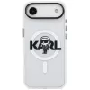 Karl Lagerfeld IML Karl Sketch Logo MagSafe Case für iPhone Air, Transparent