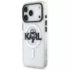 KARL LAGERFELD IML Karl Sketch Logo MagSafe Case für iPhone 17 Pro Transparent