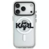 KARL LAGERFELD IML Karl Sketch Logo MagSafe Case für iPhone 17 Pro Transparent
