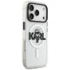 KARL LAGERFELD IML Karl Sketch Logo MagSafe Case für iPhone 17 Pro Transparent